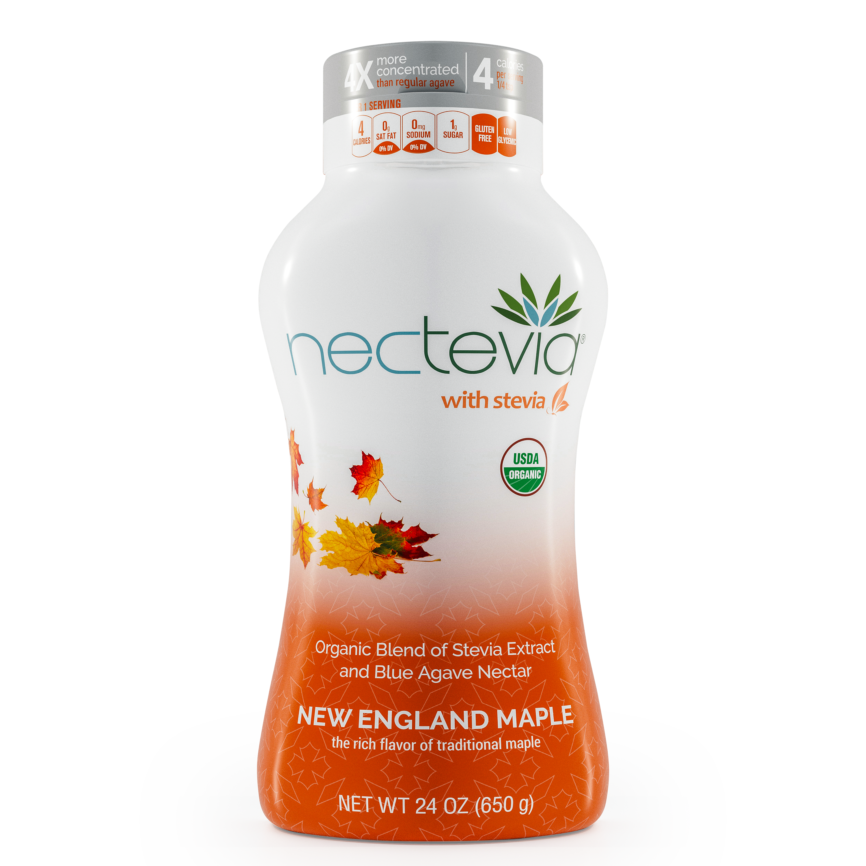 Nectevia New England Maple | Stevia Infused Agave Nectar